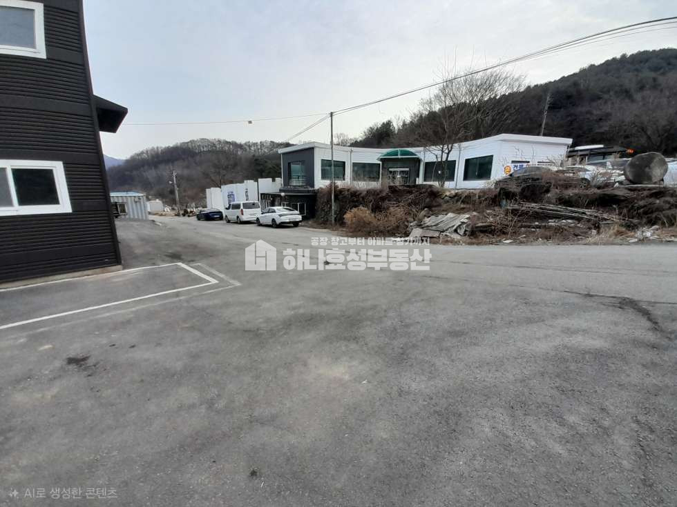 경기 남양주시 화도읍 구암리 금남ic 인근 43p 4차로대로변 저렴한 창고 월세 매물번호 10059 사진 2