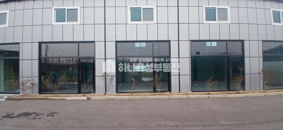 경기 남양주시 진건읍 사능리 55P. 신축 근생창고. 운동장처럼 넓은 마당. 4차선대로변 월세 매물번호 10247 사진 1